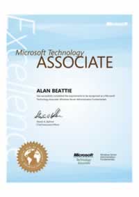 Microsoft Technolgy Associate: Windows Server Fundamentals